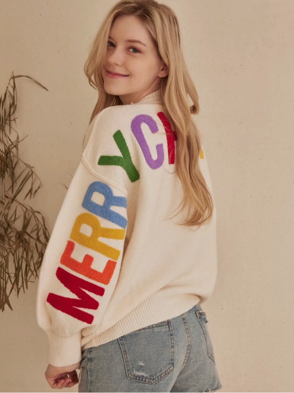 MELLOW Oversized Christmas ‎ Sweater